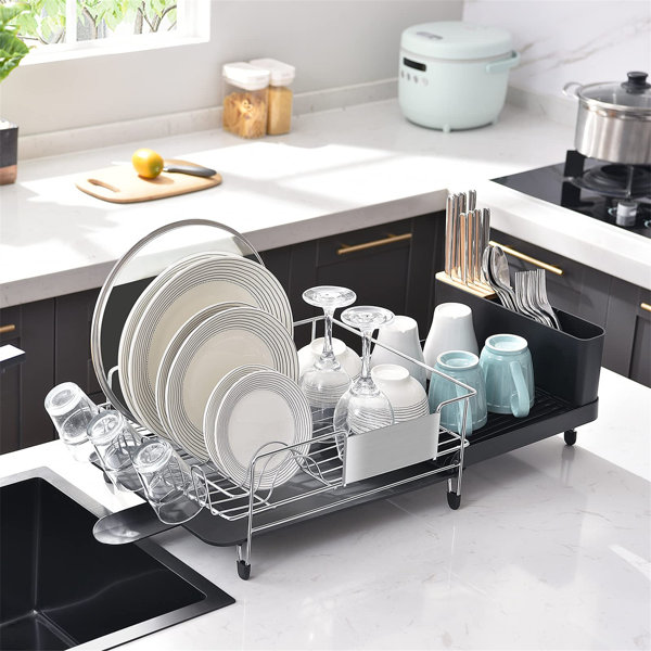 Belfry Kitchen Expandable Kitchen Dish Rack Wayfair.co.uk